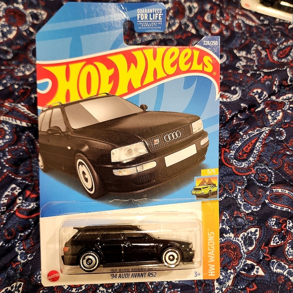 Hot Wheels 94 Audi Avant Rs2, Cars Toys Hot Wheels Audi